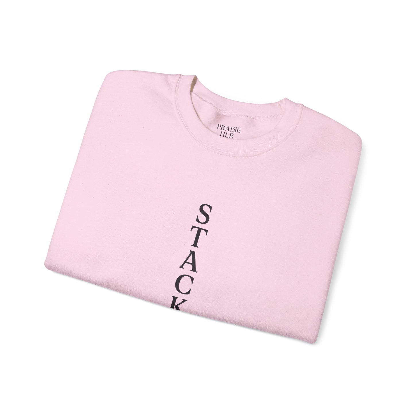 Stacked with Purpose Unisex Heavy Blend Crewneck Sweatshirt