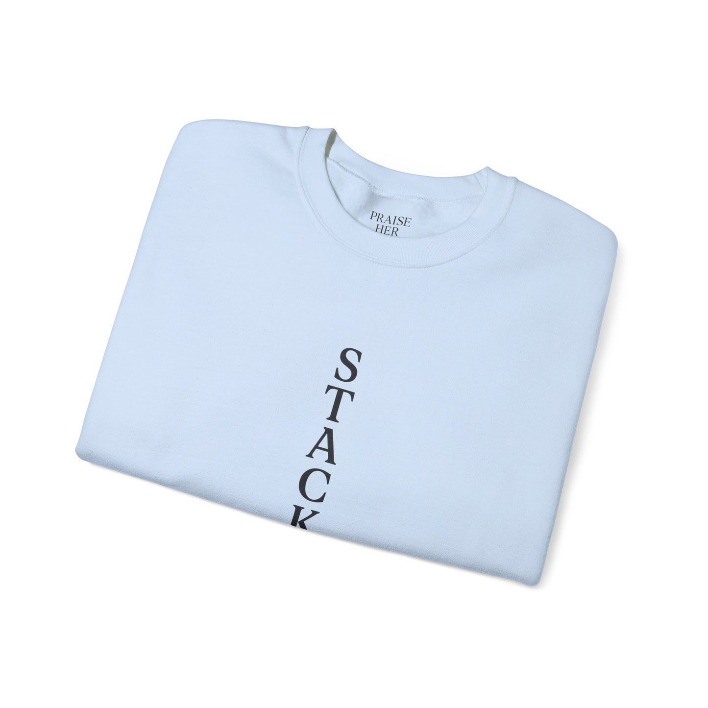 Stacked with Purpose Unisex Heavy Blend Crewneck Sweatshirt