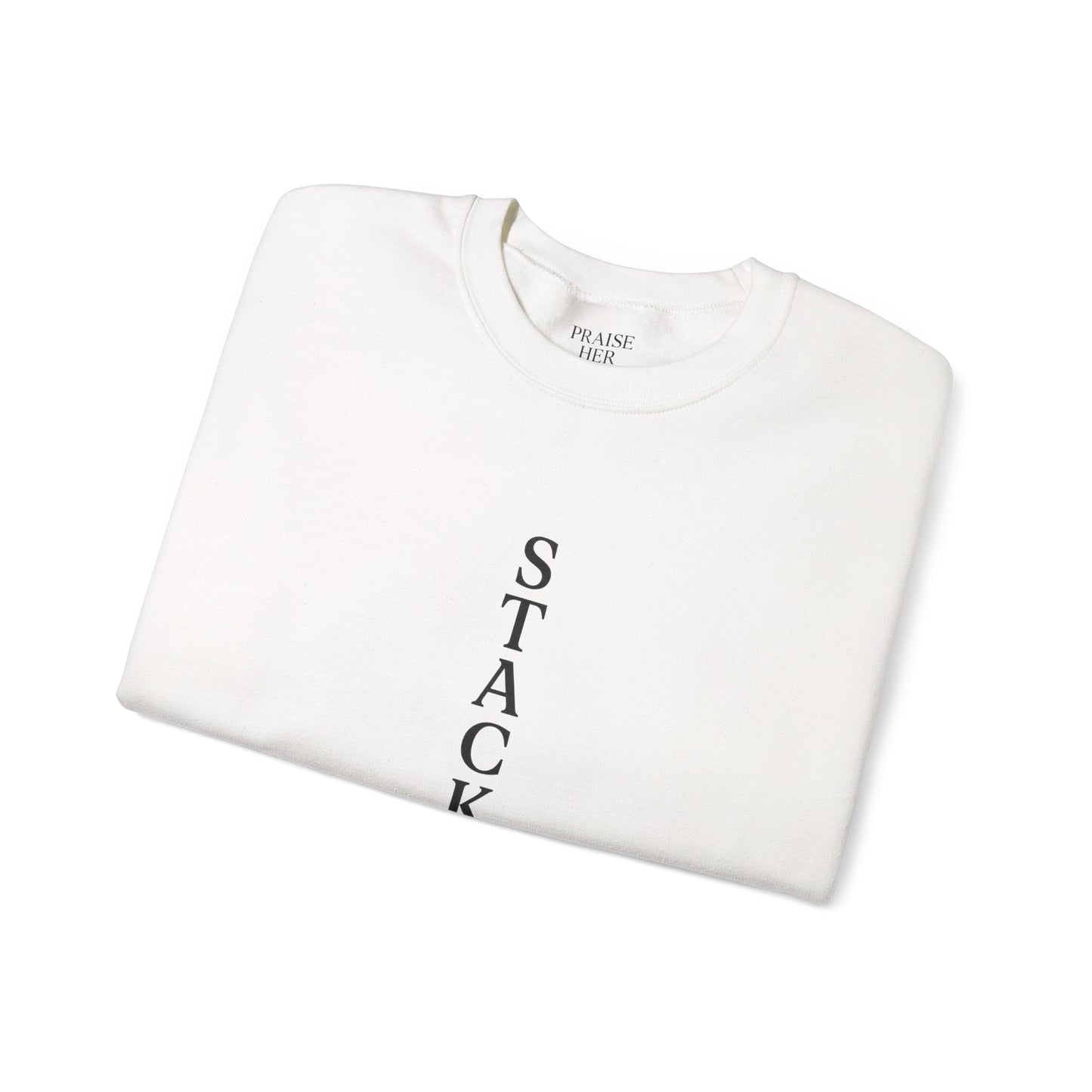 Stacked with Purpose Unisex Heavy Blend Crewneck Sweatshirt