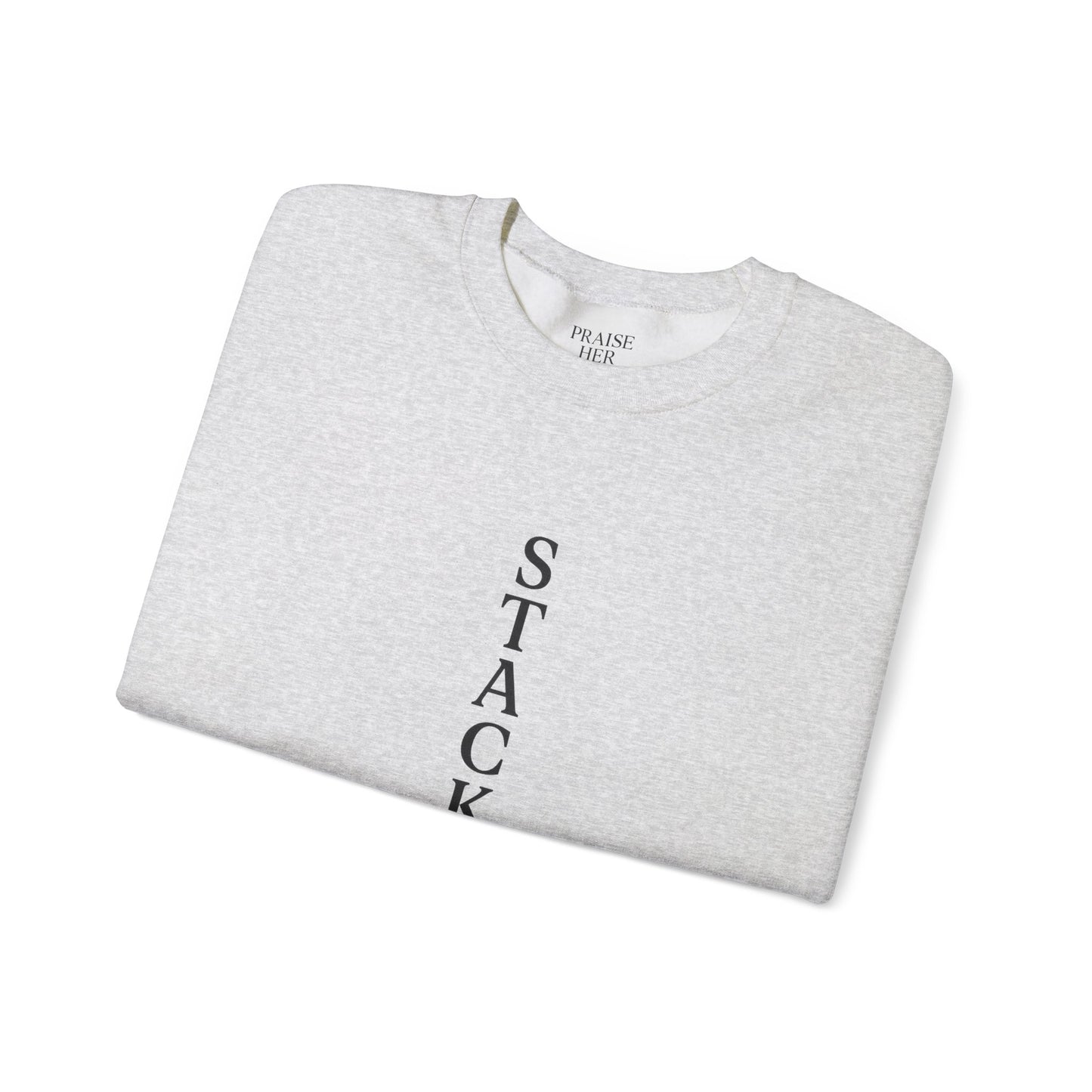 Stacked with Purpose Unisex Heavy Blend Crewneck Sweatshirt