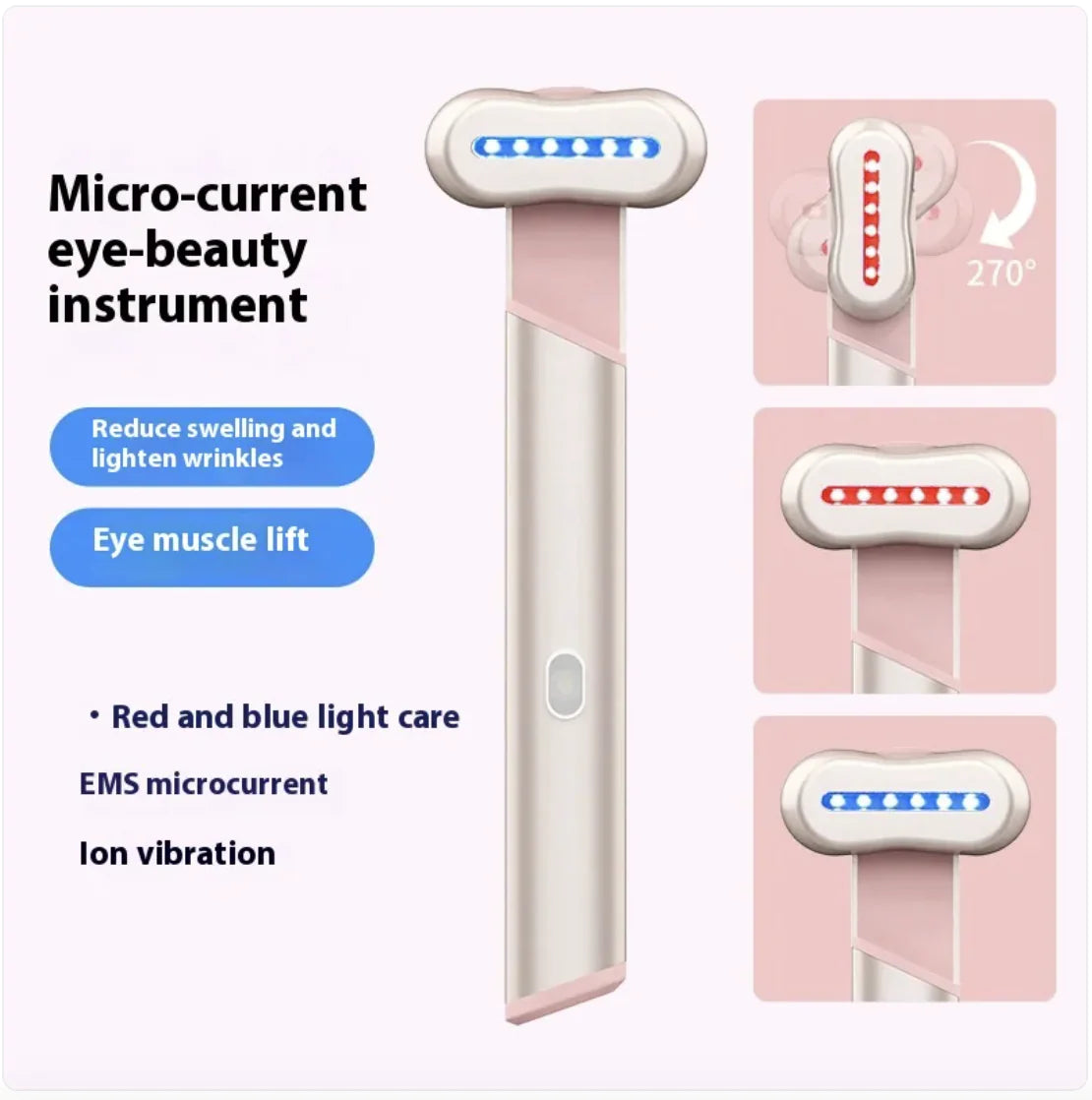 4-Color LED Eye Massager