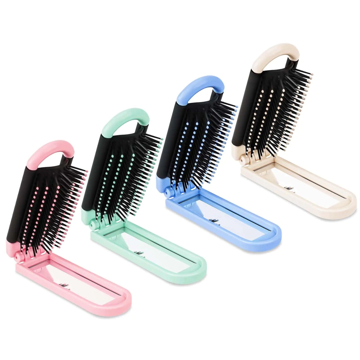 4pcs mini hair brush