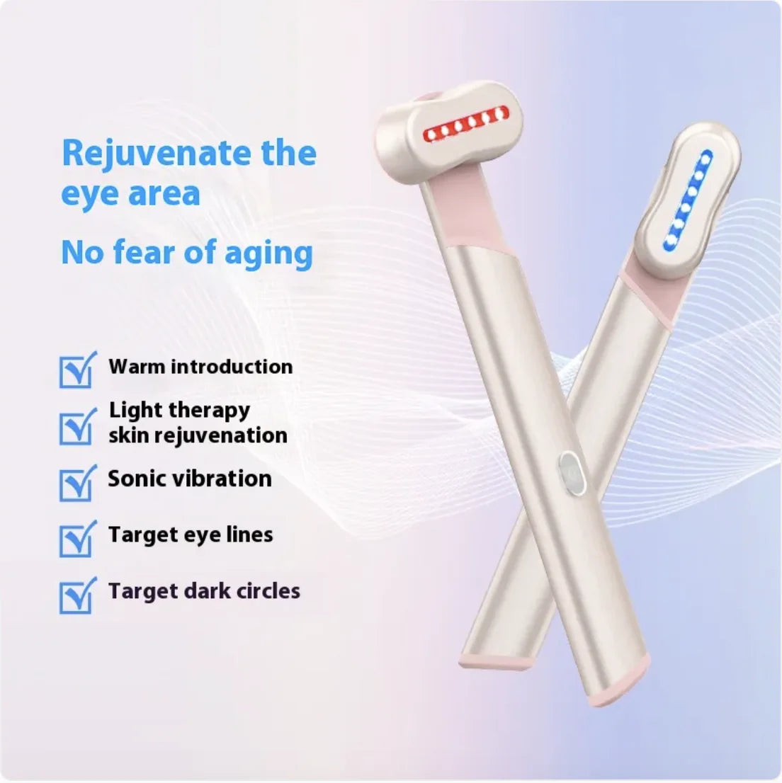 4-Color LED Eye Massager