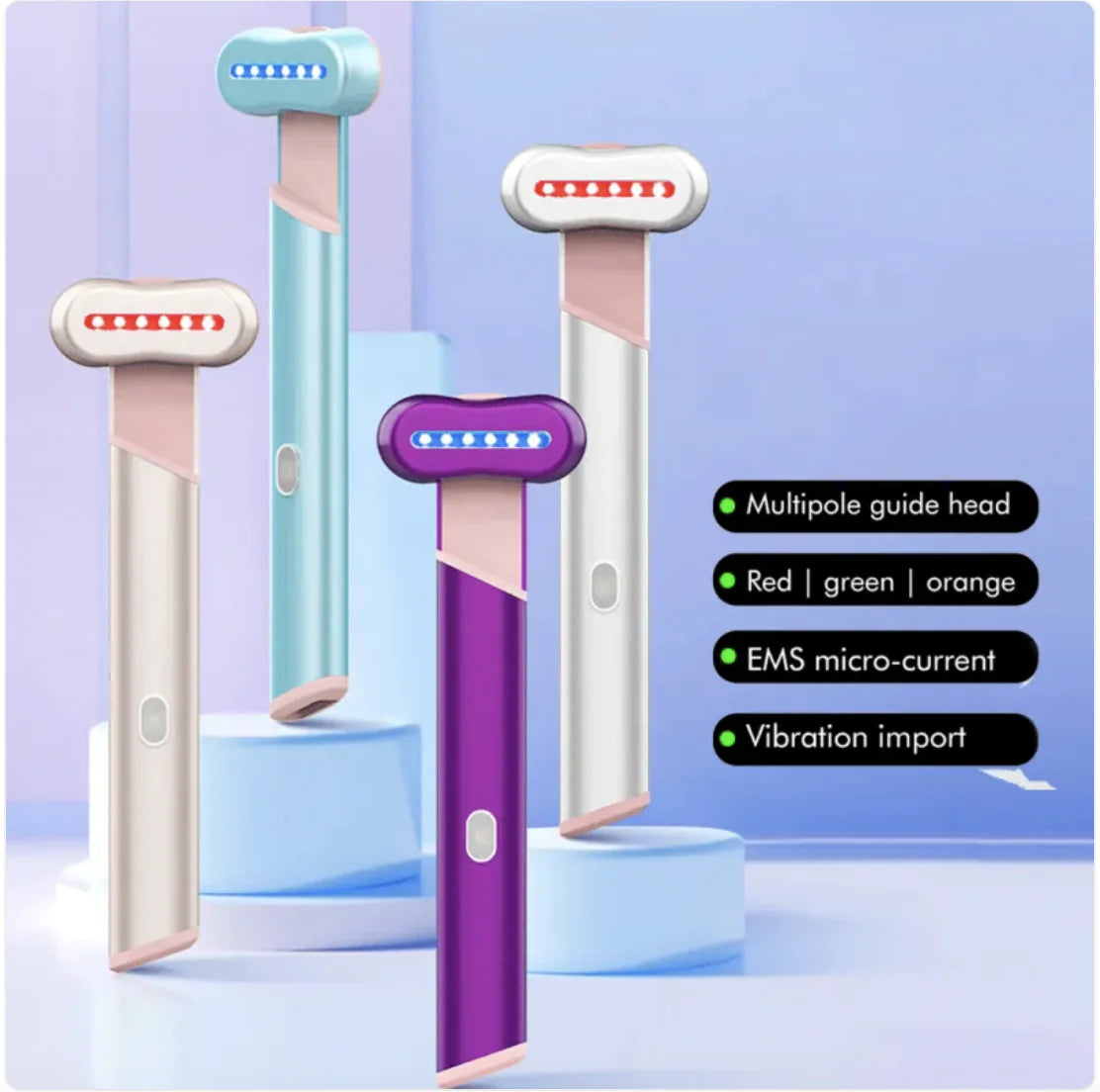 4-Color LED Eye Massager