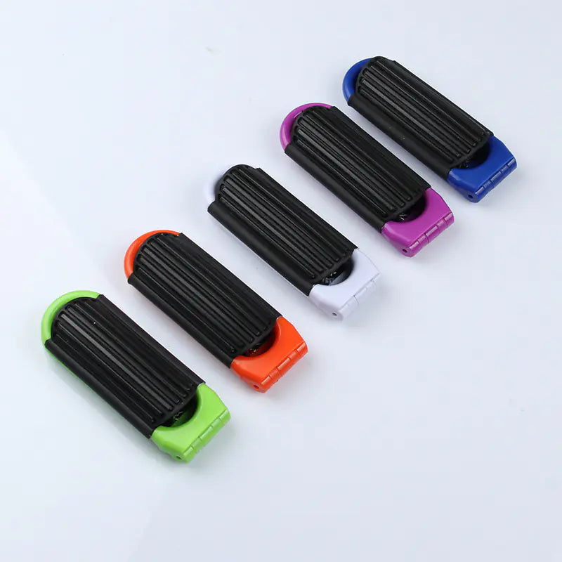 Portable Folding Comb with Travel Mirror and Massage Features