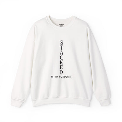 Stacked with Purpose Unisex Heavy Blend Crewneck Sweatshirt