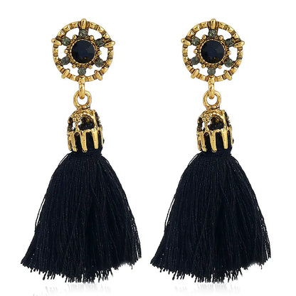 Tassel Earrings - Vintage Style with Ethnic Touch