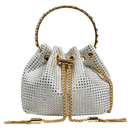 Chic Rhinestone Crossbody Purse