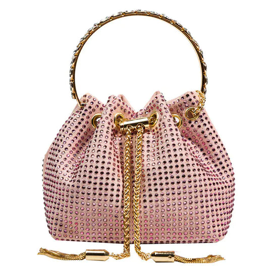 Chic Rhinestone Crossbody Purse