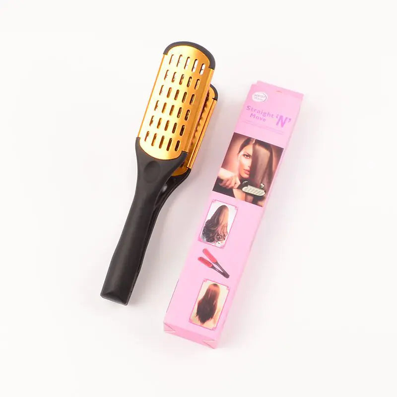 Women's Curl Smoothing Comb and Hair Styling Tools