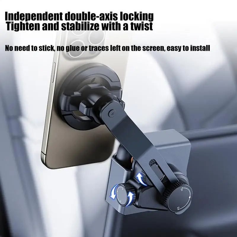 For Tesla Magnetic Phone Mount Holder for Model 3 for Model Y 360 Degree Rotation for Tesla Dash Screen Cell Phone Support
