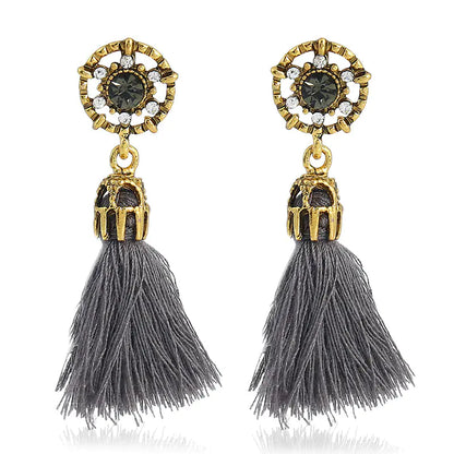 Tassel Earrings - Vintage Style with Ethnic Touch